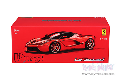 BBurago Signature Series - LaFerrari (1/18 scale diecast model car, Red) 18-16901R