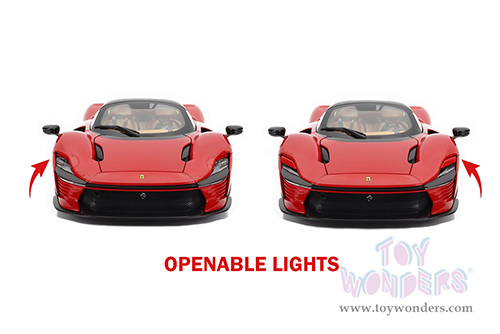 BBurago Signature Series - Ferrari Daytona SP3 (2022, 1/18 scale diecast model car, Red) 18-16912R