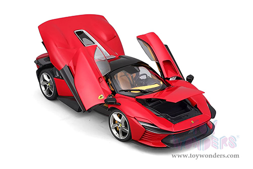 BBurago Signature Series - Ferrari Daytona SP3 (2022, 1/18 scale diecast model car, Red) 18-16912R