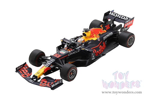 BBurago - Renault Red Bull Racing TAG Heuer RB13 #33 Max Verstappen Formula One F1 (1/18 scale diecast model car, Black) 18-18002VERS
