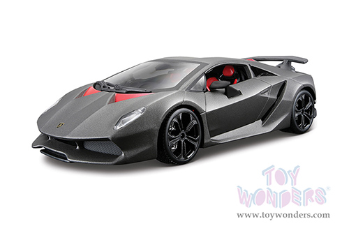 BBurago - Lamborghini Sesto Elemento (1/24 scale diecast model car, Grey) 18-21061GY
