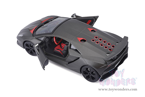 BBurago - Lamborghini Sesto Elemento (1/24 scale diecast model car, Grey) 18-21061GY