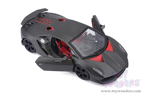 BBurago - Lamborghini Sesto Elemento (1/24 scale diecast model car, Grey) 18-21061GY