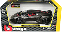 BBurago - Lamborghini Sesto Elemento (1/24 scale diecast model car, Grey) 18-21061GY; 