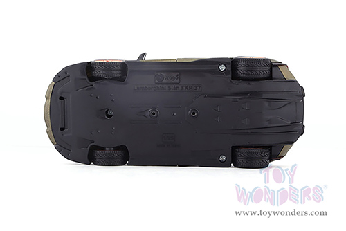 BBurago -  Lamborghini Sián FKP37 Hardtop (1/24 scale diecast model car, Matte Green) 18-21099GN