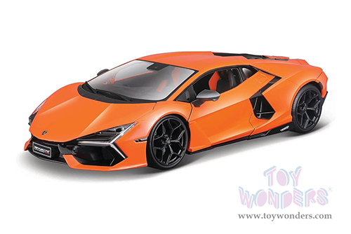 BBurago - Lamborghini Revuelto Hardtop (1/24 scale diecast model car, Orange) 18-21106OR