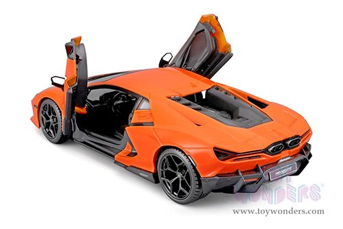 BBurago - Lamborghini Revuelto Hardtop (1/24 scale diecast model car, Orange) 18-21106OR