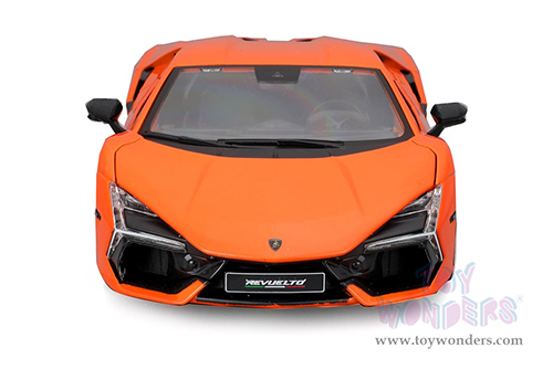 BBurago - Lamborghini Revuelto Hardtop (1/24 scale diecast model car, Orange) 18-21106OR