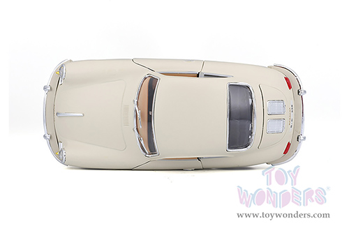 BBurago - Porsche 356B Coupé (1961, 1/24 scale diecast model car, Ivory) 18-22079IV