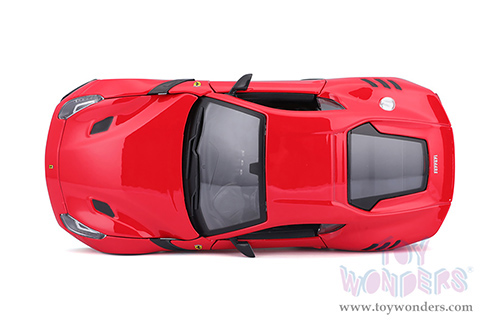 BBurago Ferrari Race & Play - Ferrari F12 TDF (1/24 scale diecast model car, Red) 18-26021R