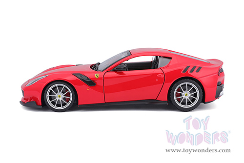 BBurago Ferrari Race & Play - Ferrari F12 TDF (1/24 scale diecast model car, Red) 18-26021R