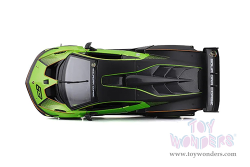 BBurago - Lamborghini Essenza SCV12 #63 (1/24 scale diecast model car, Green/Black) 18-28017