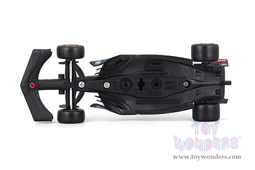 Bburago Formula Racing - Ferrari SF-24 #55 Carlos Sainz with Driver Formula One F1 Scuderia Ferrari (2024) (1/43 scale diecast model car, Red) 18-36843/55