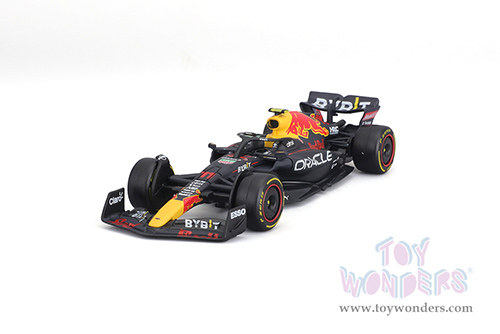 Bburago - Oracle Red Bull Racing RB18 #11 Sergio Perez Formula One F1 (2022) (1/43 scale diecast model car, Black) 18-38061/PER
