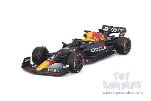 Bburago - Oracle Red Bull Racing RB18 #1 Max Verstappen Formula One F1 (2022) (1/43 scale diecast model car, Black) 18-38061/VER