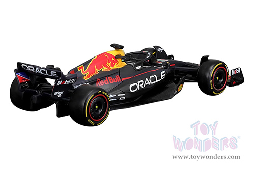 Bburago - Oracle Red Bull Racing RB19 #1 Max Verstappen Formula One F1 (2023) (1/43 scale diecast model car, Black) 18-38082/1