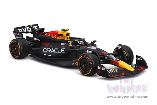 Bburago - Oracle Red Bull Racing RB20 #11 Sergio Pérez Formula One F1 (2024) (1/43 scale diecast model car, Black) 18-38097/11