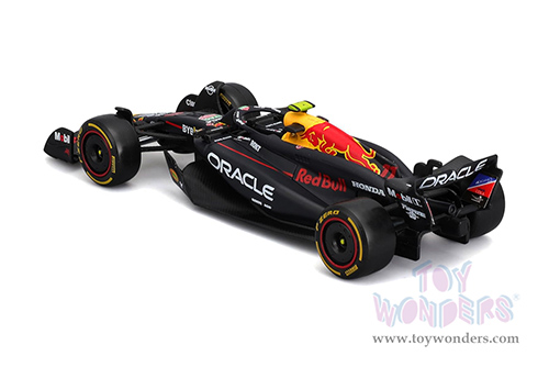 Bburago - Oracle Red Bull Racing RB20 #11 Sergio Pérez Formula One F1 (2024) (1/43 scale diecast model car, Black) 18-38097/11