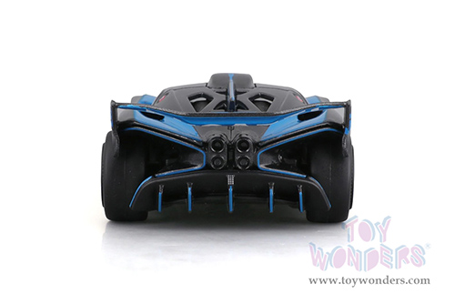 BBurago Race - Bugatti Bolide (2020, 1/43 scale diecast model car, Blue) 18-38306BU