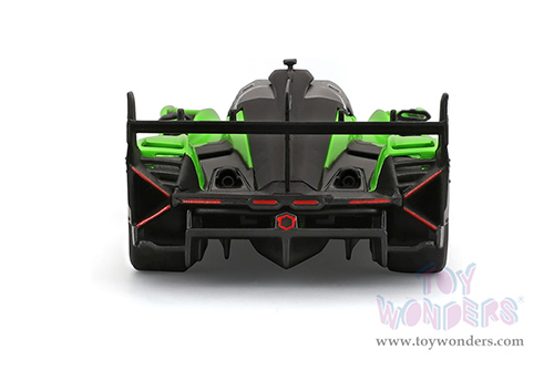 BBurago Race - Lamborghini SC63 #63 IMSA SportsCar 2024 (1/43 scale diecast model car, Green) 18-38315