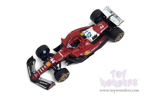 BBurago Formula Racing - Ferrari SF25 #44 Lewis Hamilton Formula One F1 (2025) (1/64 scale diecast model car, Burgundy) 18-56801/44