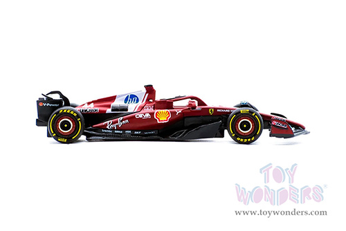 BBurago Formula Racing - Ferrari SF25 #44 Lewis Hamilton Formula One F1 (2025) (1/64 scale diecast model car, Burgundy) 18-56801/44