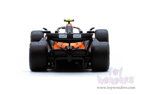 BBurago Formula Racing - McLaren MCL39 #4 Lando Norris Formula One F1 Australian GP (2025) (1/64 scale diecast model car, Black/Orange) 18-58001/4