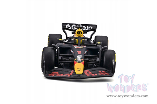 BBurago Formula Racing - Oracle Red Bull Racing RB21 #1 Max Verstappen Formula One F1 (2025) (1/64 scale diecast model car, Black) 18-58003/1