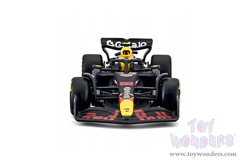 BBurago Formula Racing - Oracle Red Bull Racing RB21 #22 Yuki Tsunoda Formula One F1 (2025) (1/64 scale diecast model car, Black) 18-58003/22