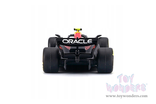 BBurago Formula Racing - Oracle Red Bull Racing RB21 #22 Yuki Tsunoda Formula One F1 (2025) (1/64 scale diecast model car, Black) 18-58003/22