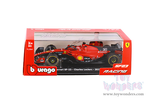 Bburago Formula Racing - Formula One F1 Assorted Racing Cars with Driver (1/24 scale diecast model car, Asstd.) 18-60060