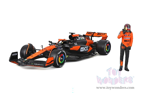 Bburago Formula Racing - Formula One F1 Assorted Racing Cars with Driver Figures (1/24 scale diecast model car, Asstd.) 18-60061