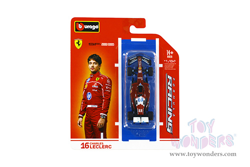 BBurago Formula Racing - Formula One F1 (2025) Assorted (1/64 scale diecast model car, Asstd.) 18-60164