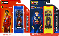 BBurago Formula Racing - Formula One F1 (2025) Assorted (1/64 scale diecast model car, Asstd.) 18-60164; 