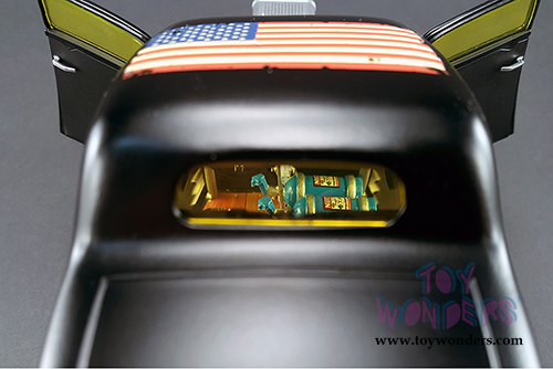 Acme - Pork Chop's Willys Gasser Jailbreak (1933, 1/18 scale diecast model car, Black) 1800907