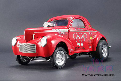 Acme - SS Gasser  (1941, 1/18 scale diecast model car, Red) 1800908