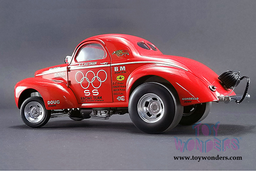 Acme - SS Gasser  (1941, 1/18 scale diecast model car, Red) 1800908