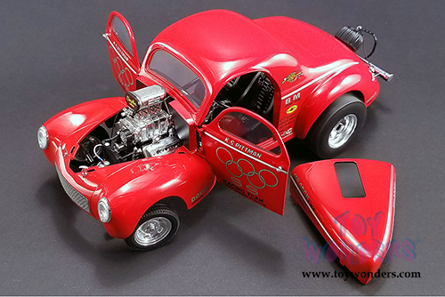 Acme - SS Gasser  (1941, 1/18 scale diecast model car, Red) 1800908