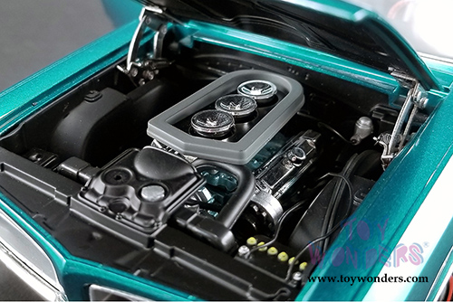 Acme - Pontiac&reg; GTO&trade; Hard Top (1966, 1/18 scale diecast model car, Turquoise) 1801212