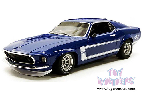 Acme - Ford Mustang Boss 302 Trans Am (1969, 1/18 scale diecast model car, Blue) 1801819B