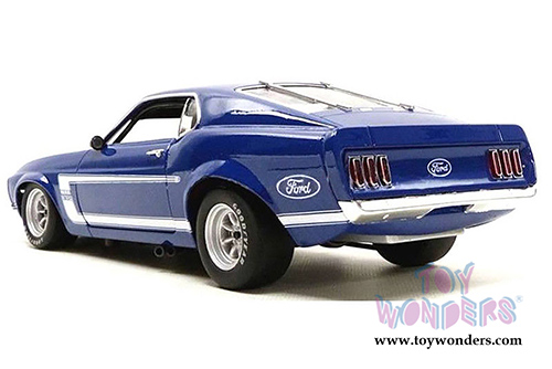 Acme - Ford Mustang Boss 302 Trans Am (1969, 1/18 scale diecast model car, Blue) 1801819B