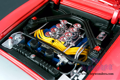 Acme - Allan Moffat #9 Coca-Cola Boss 302 Trans Am Mustang Hardtop (1969, 1/18 scale diecast model car, Red) 1801820