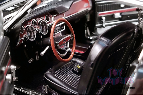 Acme - Ford Mustang Shelby&reg; GT350H Hertz Hardtop (1968, 1/18 scale diecast model car, Raven Black) 1801826