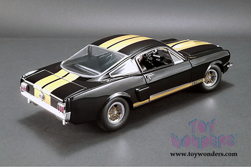 Acme - Custom Ford Shelby Mustang GT350H #314 (1966, 1/18 scale diecast model car, Black w/Gold) 1801827