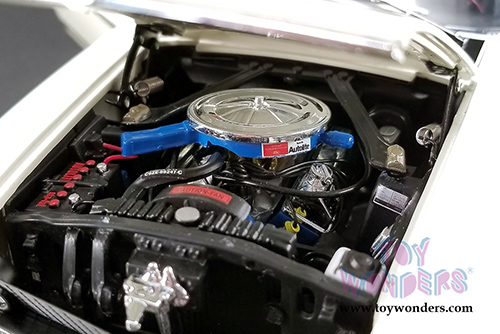 Acme - Ford Mustang Boss 302 Hardtop (1969, 1/18 scale diecast model car, White/Black) 1801831