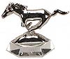 Show product details for Signature Models - Ford Mustang Hood Ornament (1965, Silver) 18040H