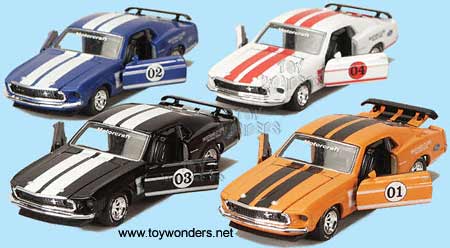 Ford Mustang Boss 302 (1969, 1:38, Asstd.)