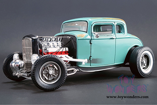 Acme - Southern Speed & Marine Ford 5-Window Hot Rod (1932, 1/18 scale diecast model car, Satin Light Green) 1805012