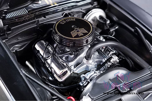 Acme - Pontiac Firebird Eastbound and Down Hardtop (1967, 1/18 scale diecast model car, Black) 1805207