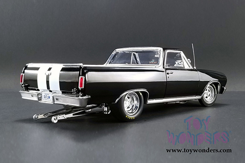 Acme - Drag Outlaws | Chevrolet&reg; El Camino&trade; (1965, 1/18 scale diecast model car, Black/White) 1805409